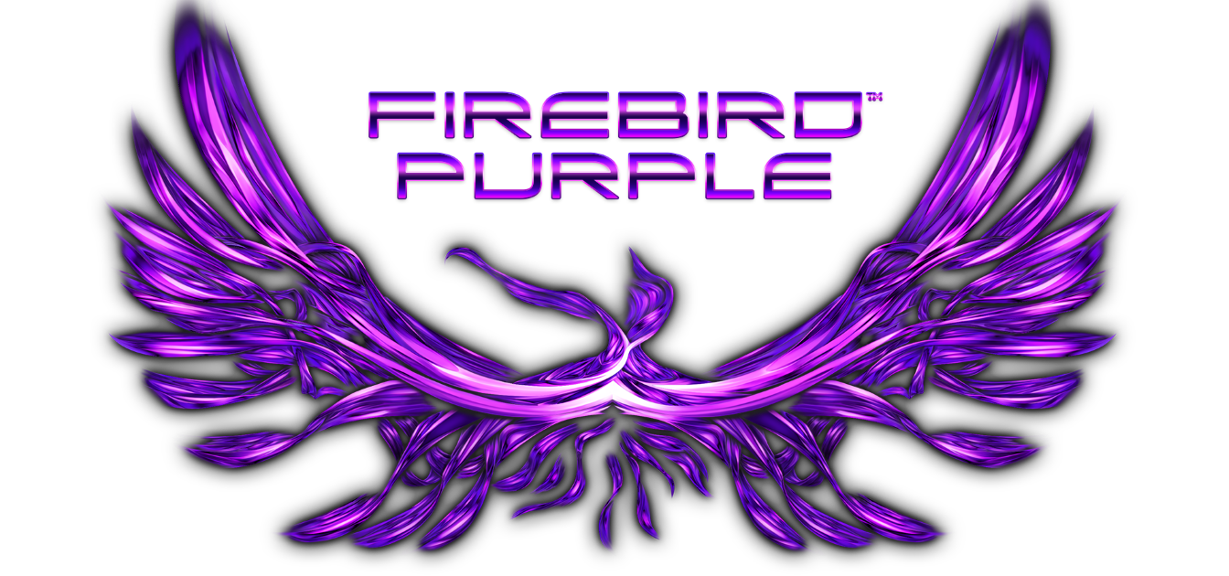 Fialové logo pro systém Synot Firebird Purple